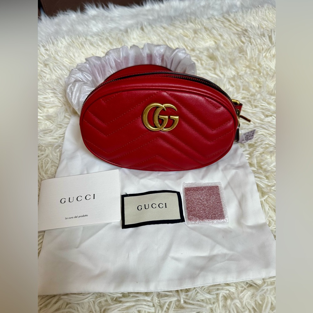 Gucci Belt bag on Red